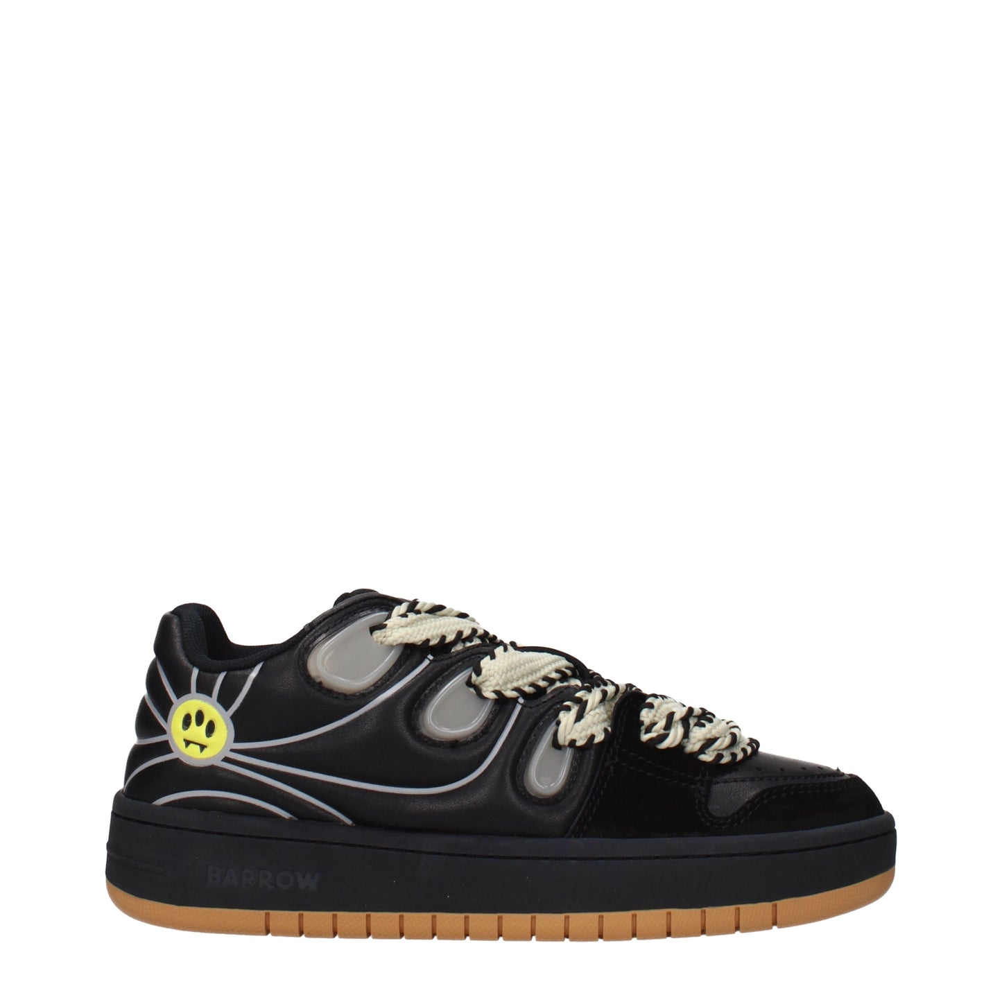 Barrow Sneakers Women Leather Black