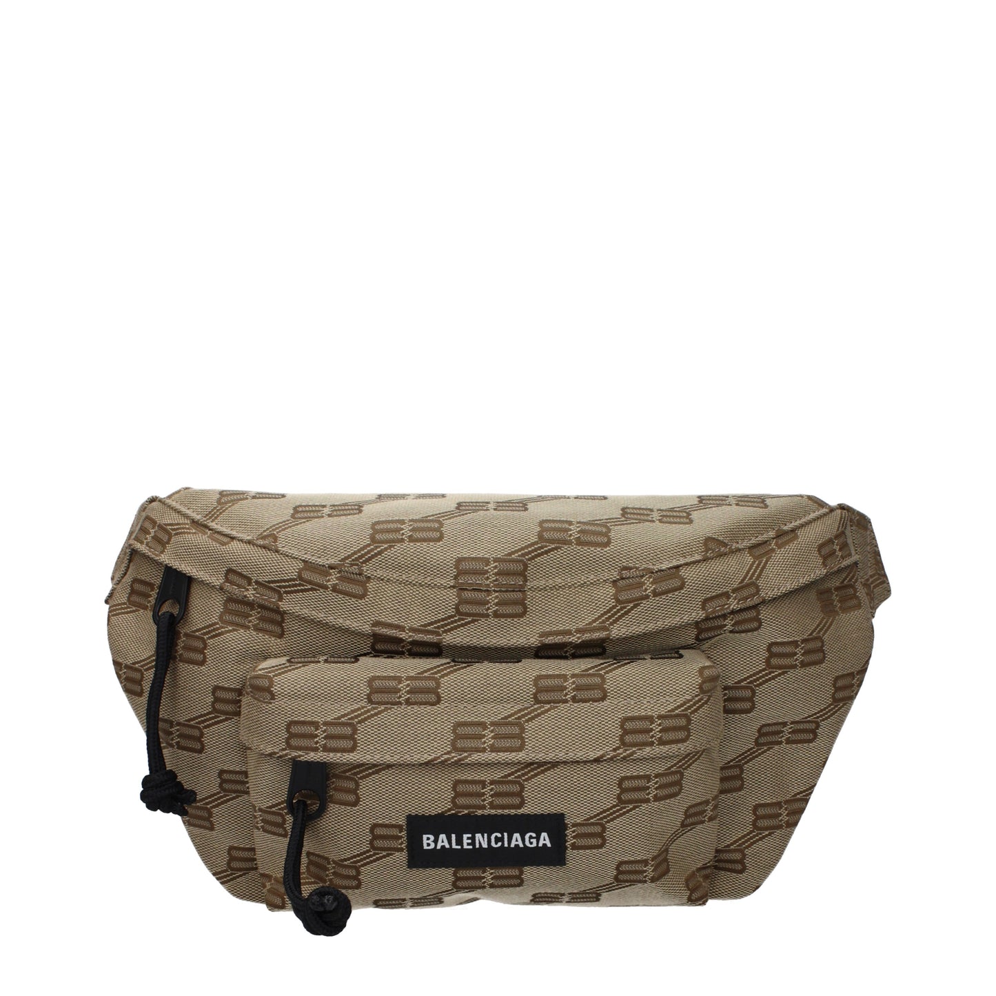 Balenciaga Backpacks and Bumbags Men Fabric  Beige/Ebony