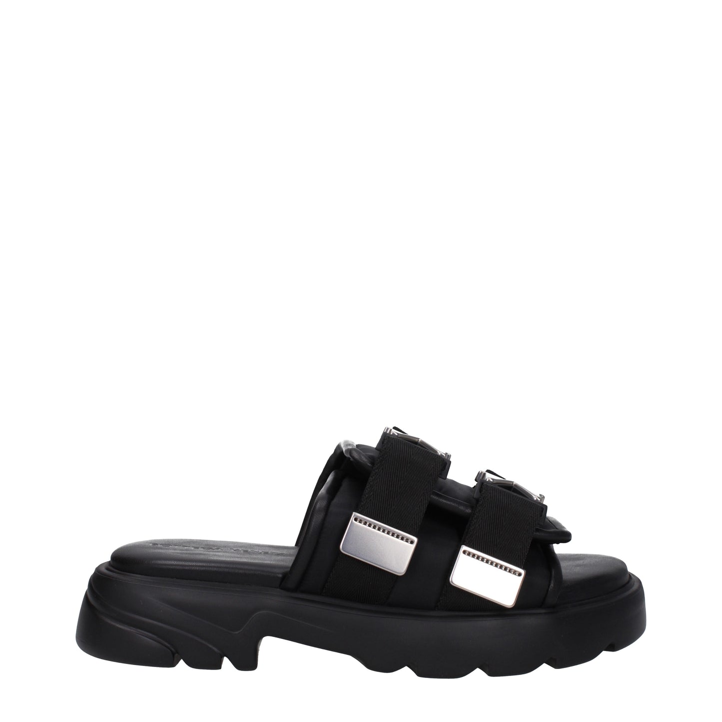 Bottega Veneta Sandals & Slippers Men Fabric  Black