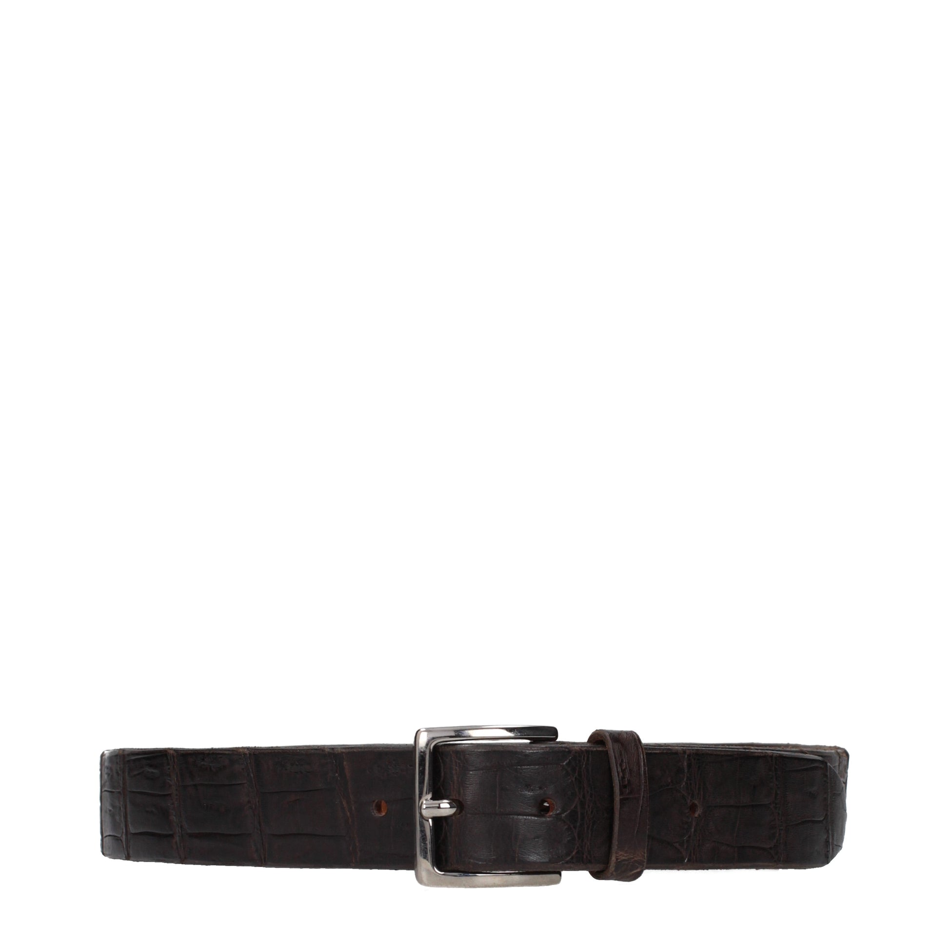 Orciani Belts Men Leather Brown