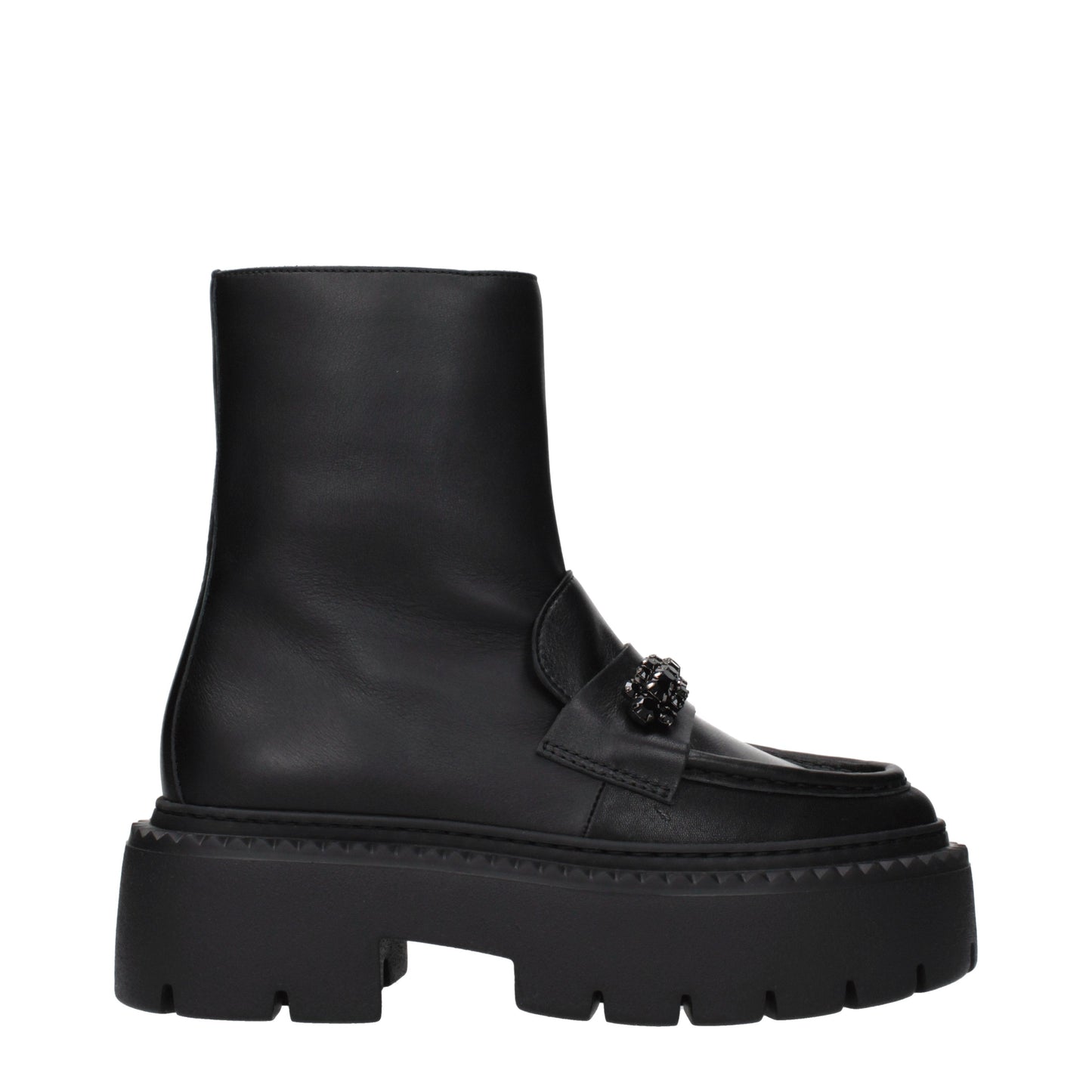 Jimmy Choo Ankle Boots Women Leather Black