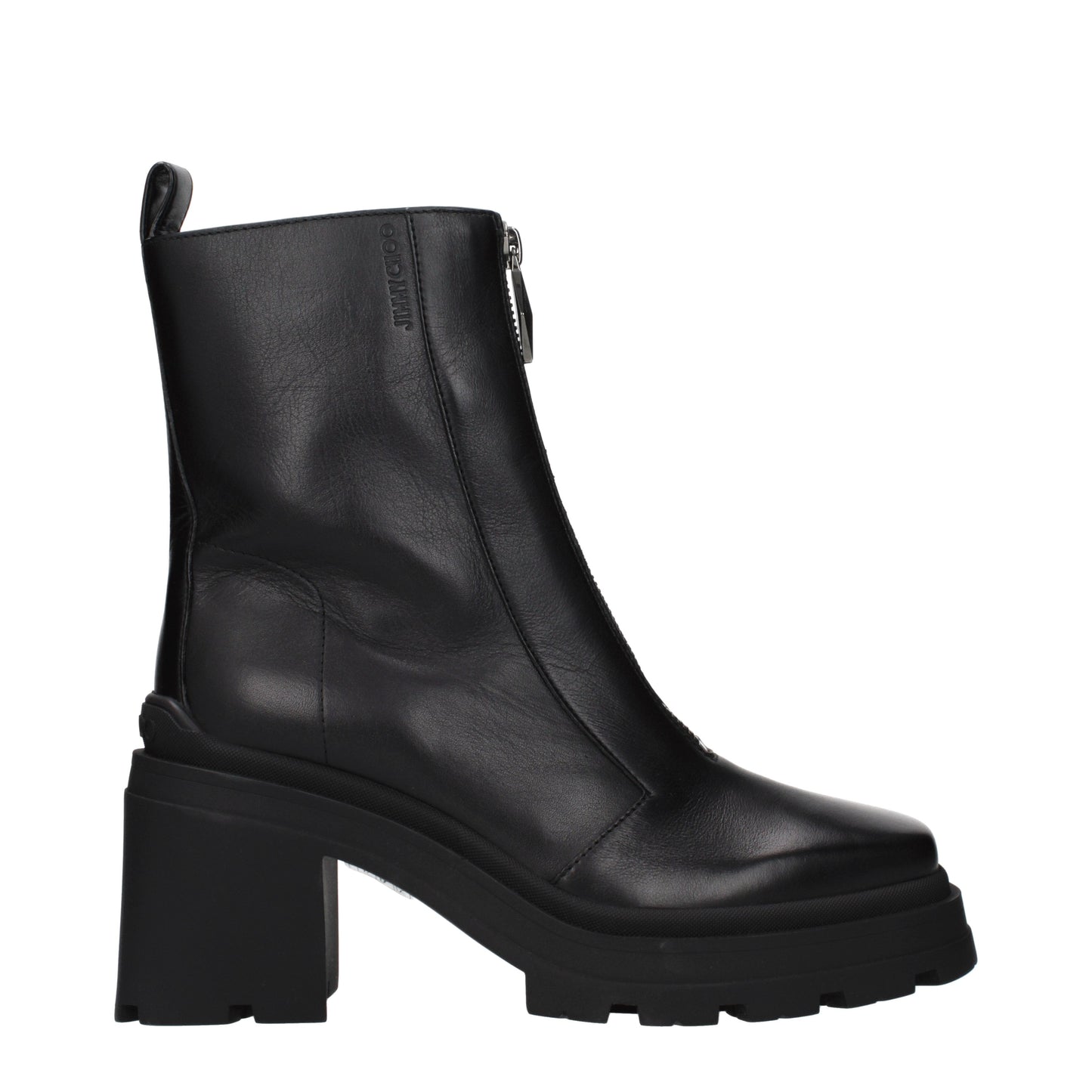 Jimmy Choo Ankle Boots Women Leather Black