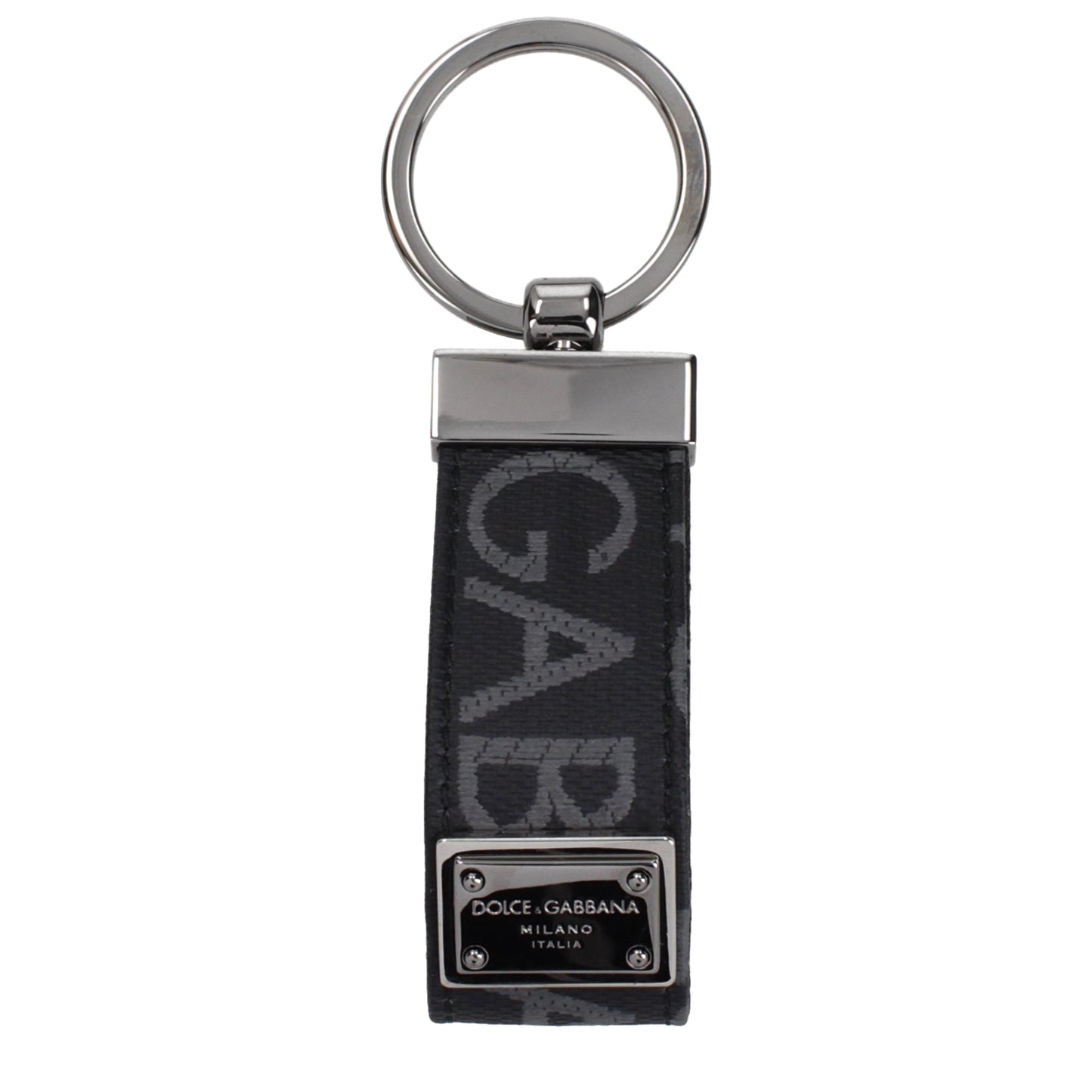 Dolce&Gabbana Keychain Men Fabric  Black