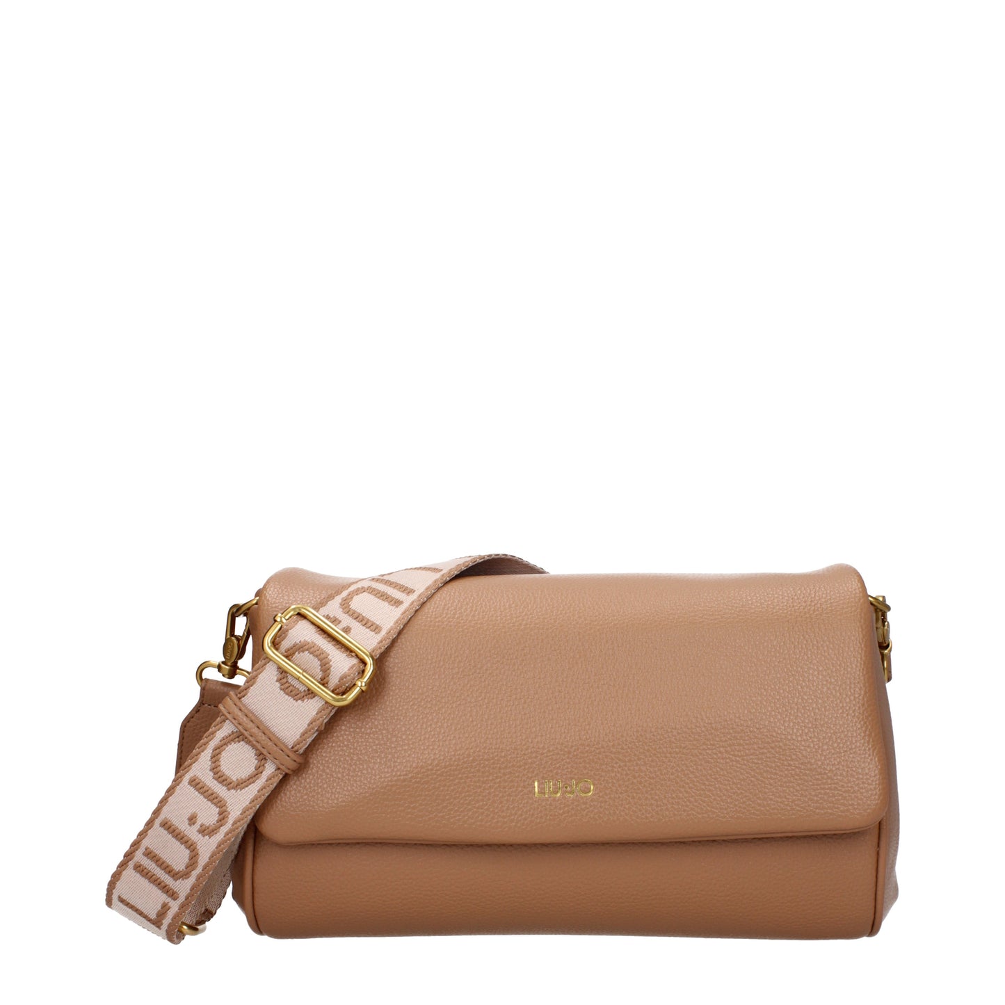 Liu Jo Crossbody Bags Women Polyester Brown/Teddy