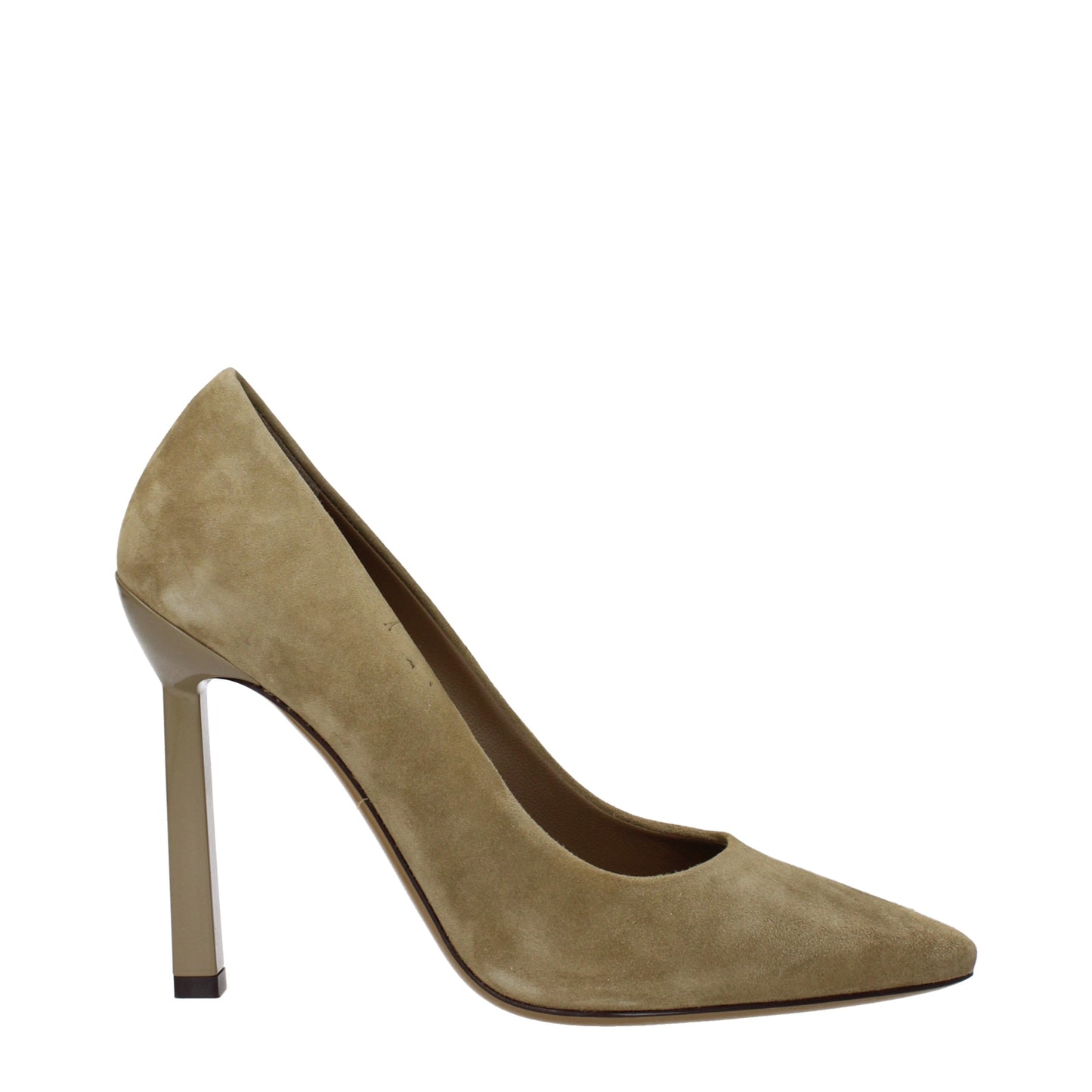 Salvatore Ferragamo Women's Pumps in Suede Green