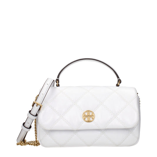 Tory Burch Handbags Women Leather White