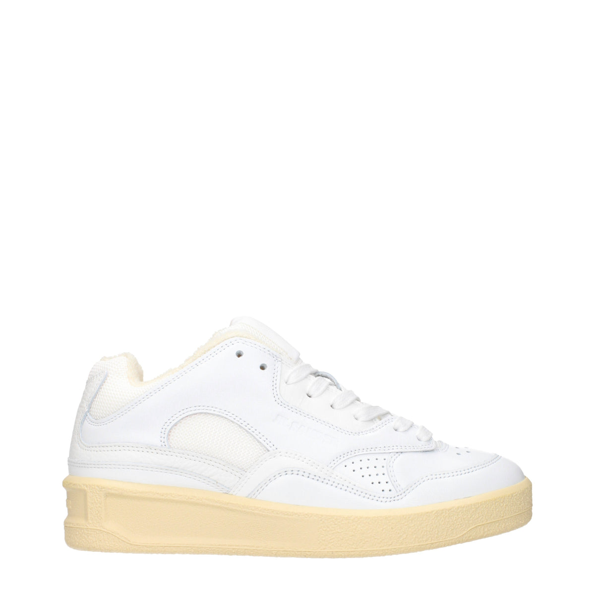 Jil Sander Sneakers Women Leather White/Ecru