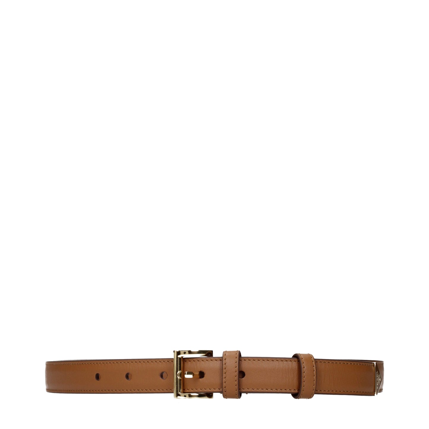 Prada Belts Women Leather Brown