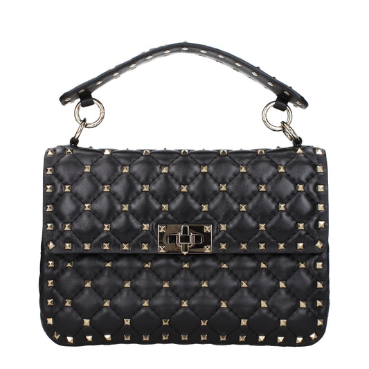 Valentino Garavani Handbags Women Leather Black