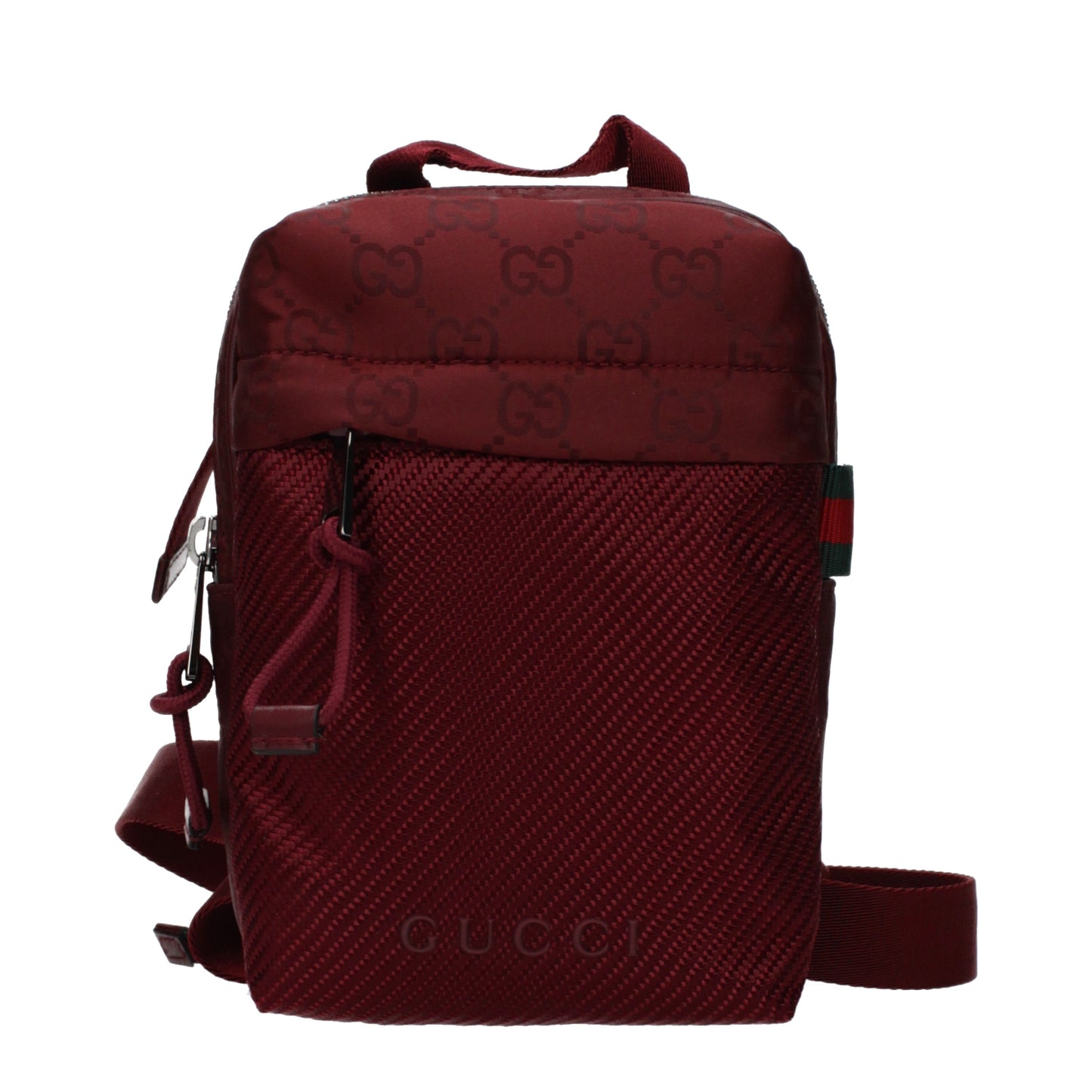 Gucci Crossbody Bags Men Fabric  Red/Anchor