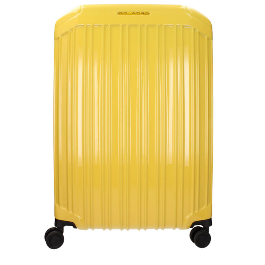 Piquadro Trolley Men Polycarbonate Yellow