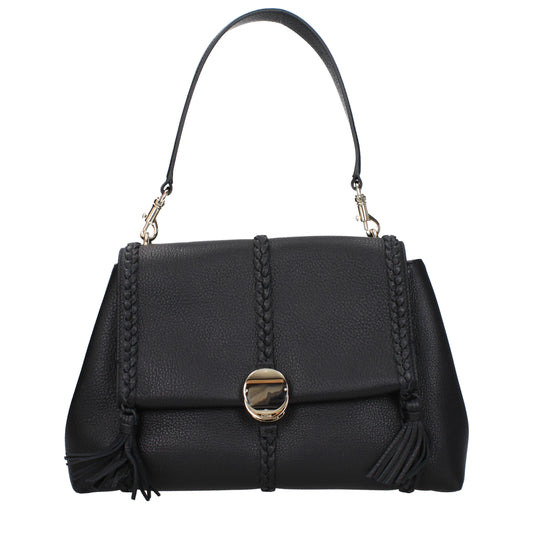 Chloé Shoulder Bags Women Leather Black