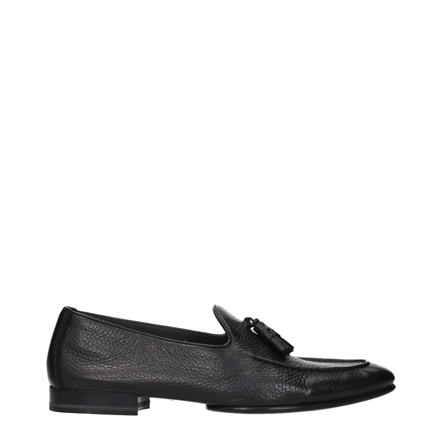 Doucal's Loafers Men Leather Black