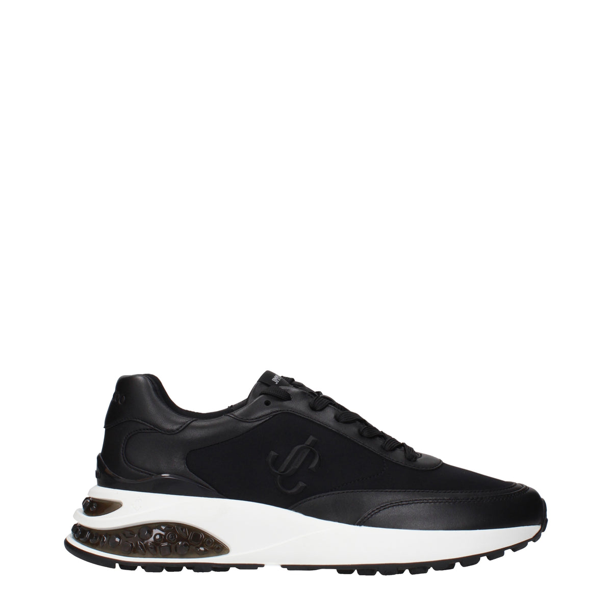 Jimmy Choo Sneakers Men Fabric  Black