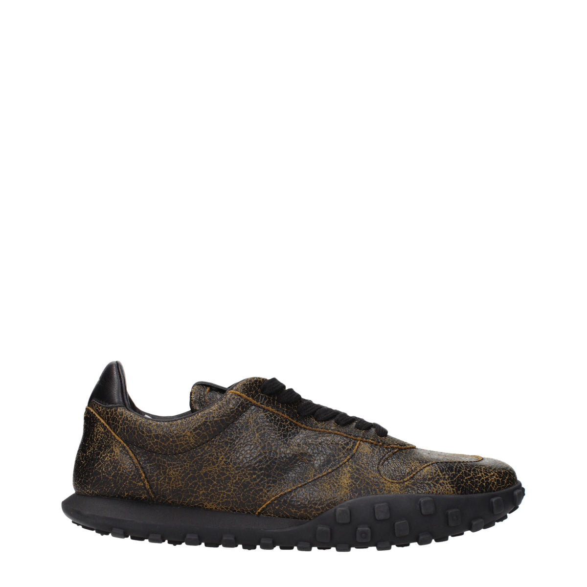 Jil Sander Sneakers Men Leather Black/Dune