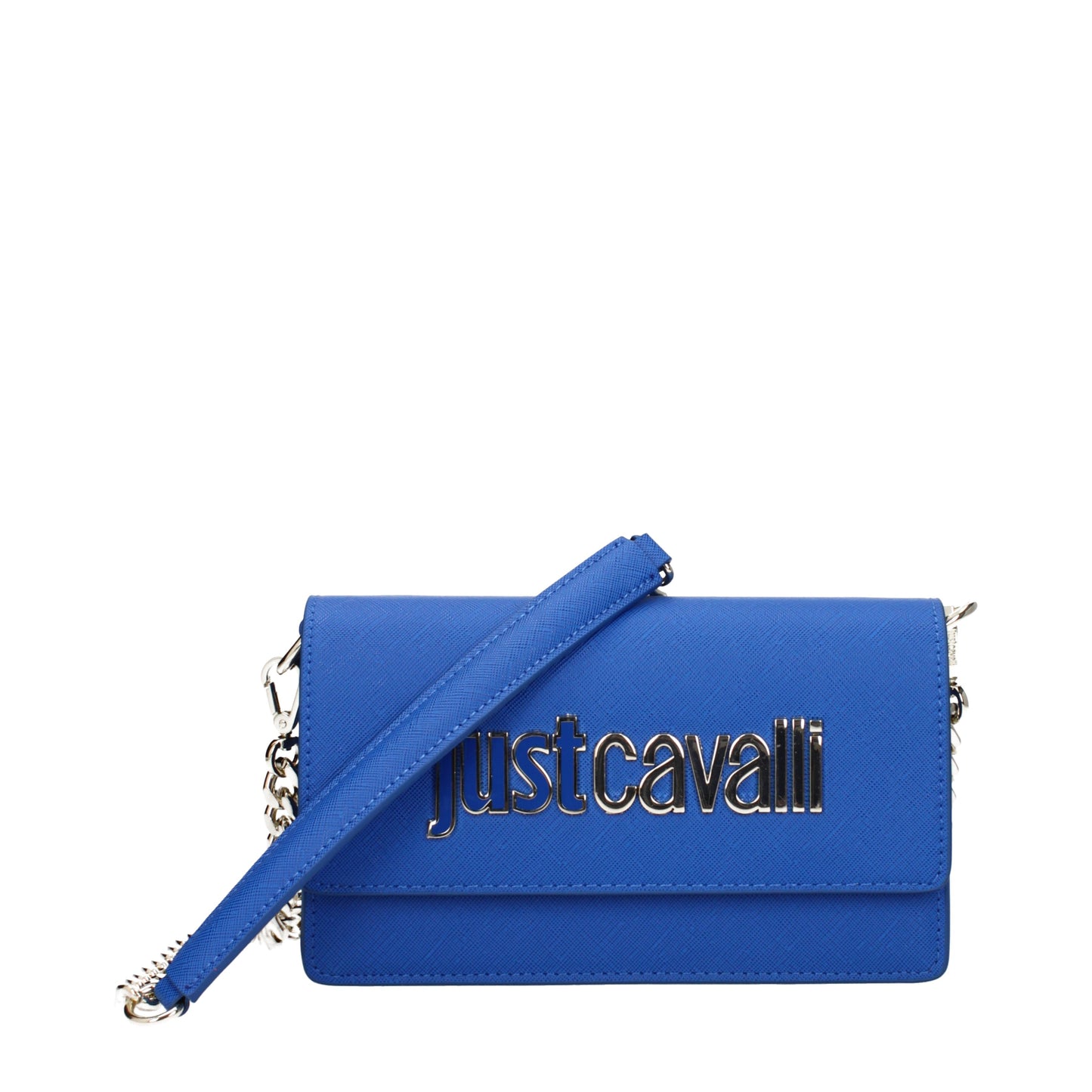 Just Cavalli Crossbody Bags Women Polyester Blue