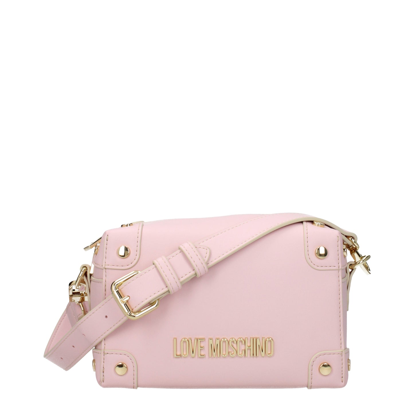 Love Moschino Crossbody Bags Women Polyurethane Pink/Powder Pink