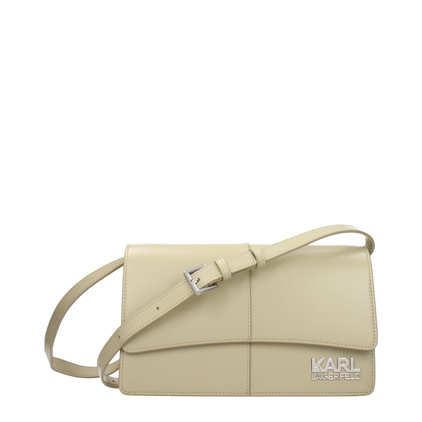 Karl Lagerfeld Crossbody Bags Women Polyurethane Green/Green Tea