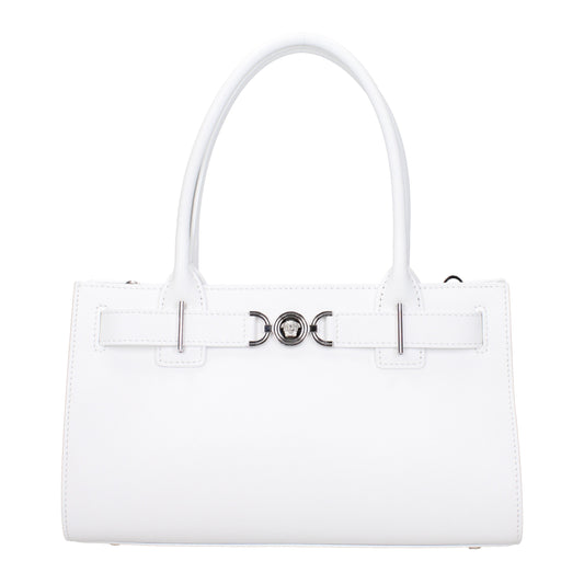 Versace Handbags Women Leather White