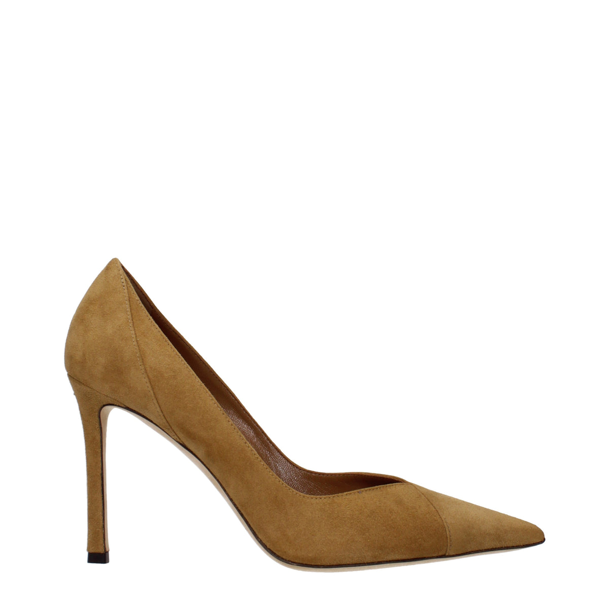 Jimmy Choo Pumps Women Suede Brown/Camel