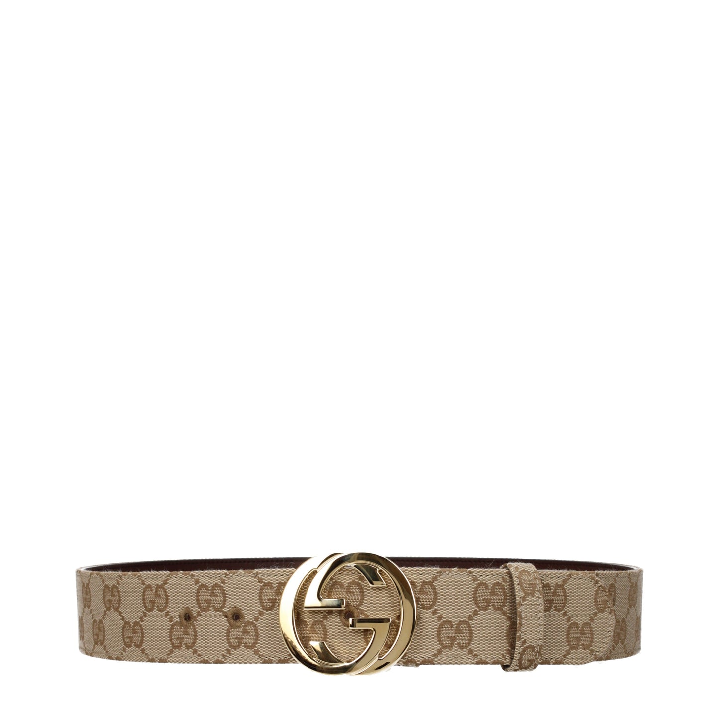 Gucci Belts Men Fabric  Beige
