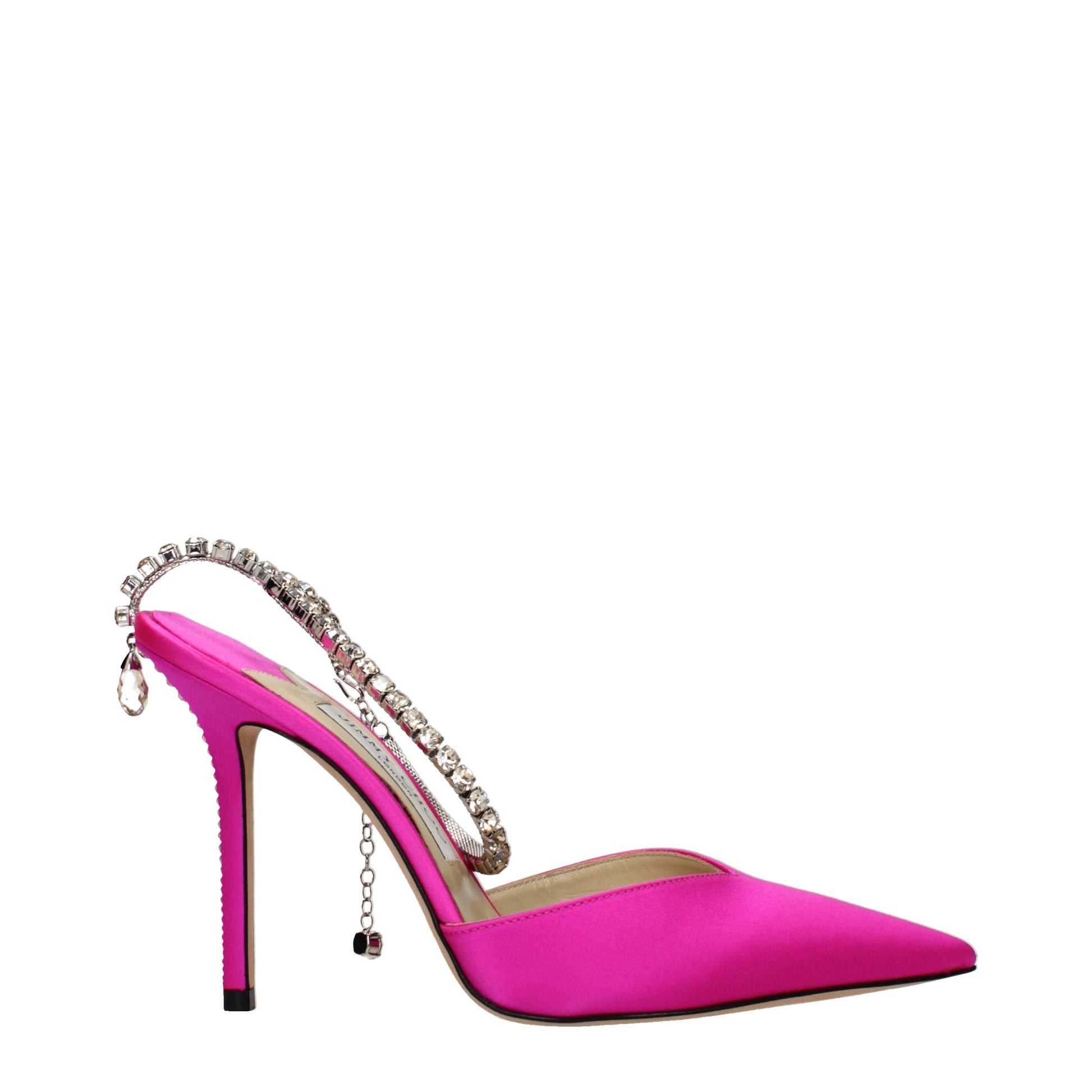 Jimmy Choo Sandals Women Satin Fuchsia