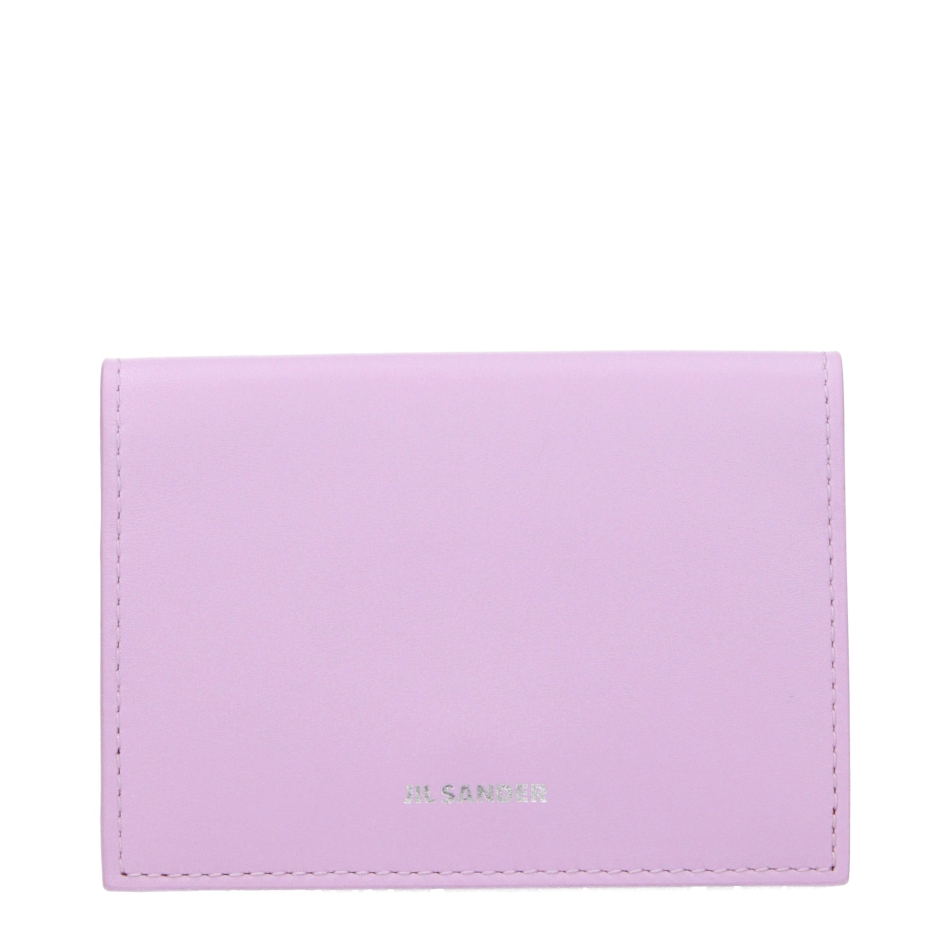 Jil Sander Document Holders Women Leather Pink/Lilac