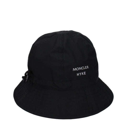 Moncler Hats Men Polyester Black