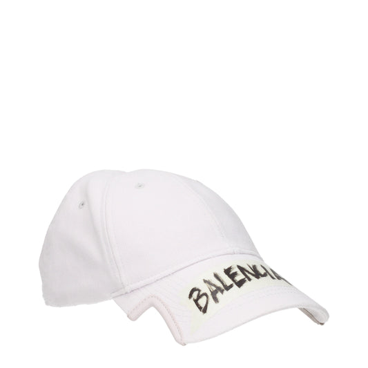 Balenciaga Hats Men Cotton White/Off White