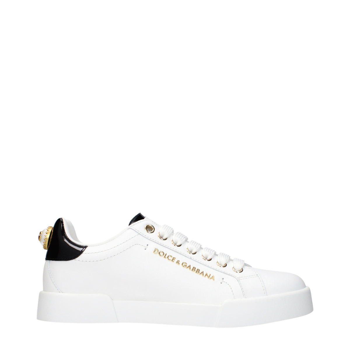 Dolce&Gabbana Sneakers Women Leather White/Black