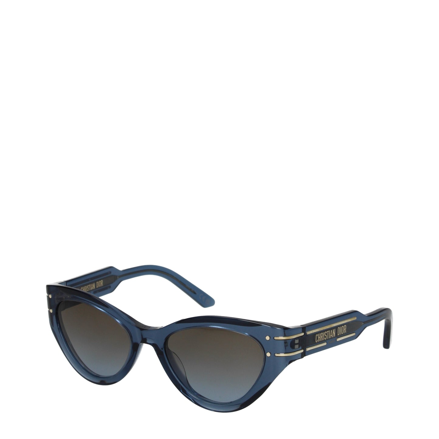 Christian Dior Sunglasses Women Acetate Blue/Smokey