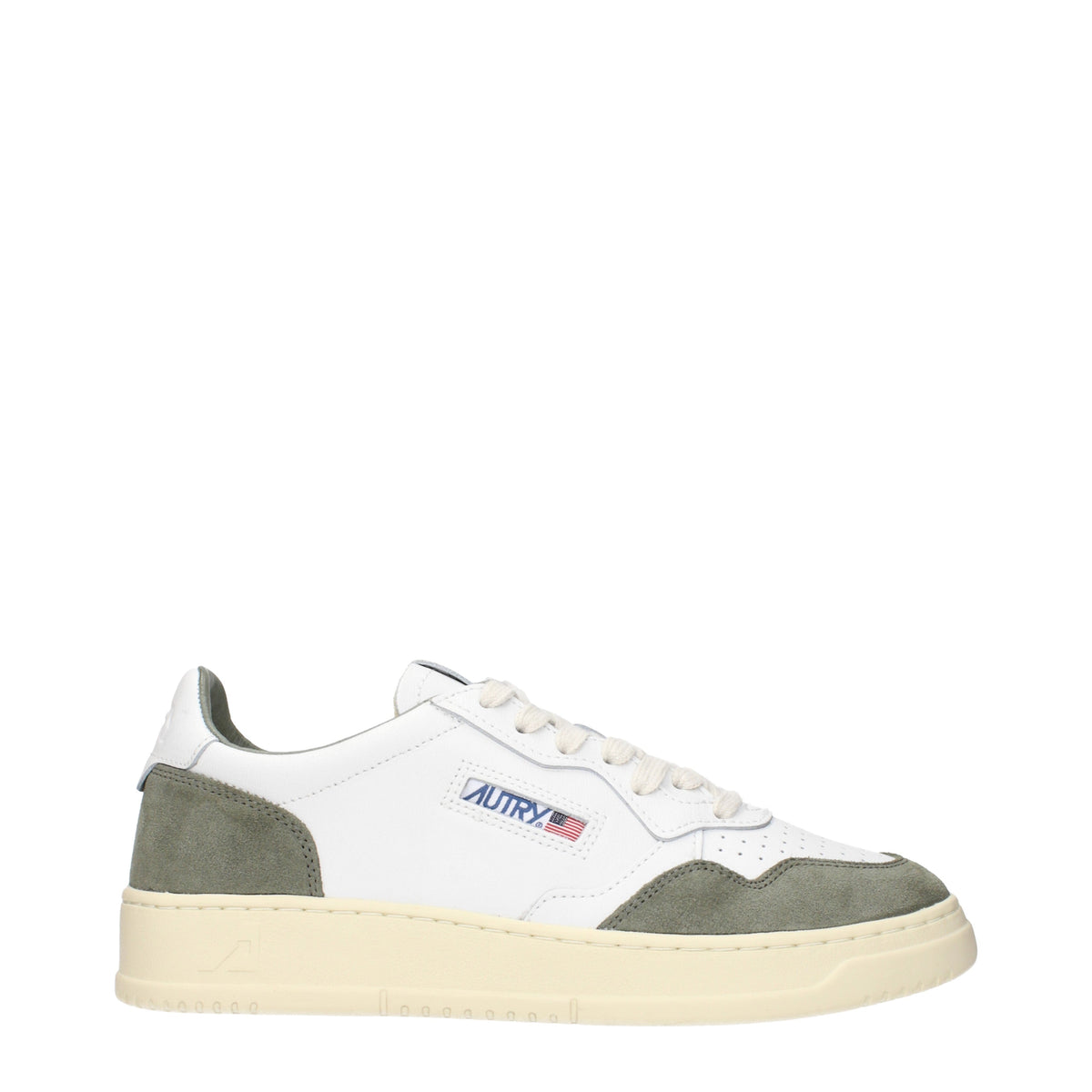Autry Sneakers Men Leather White/Green
