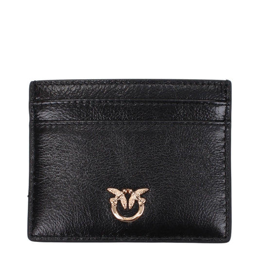 Pinko Document Holders Women Leather Black