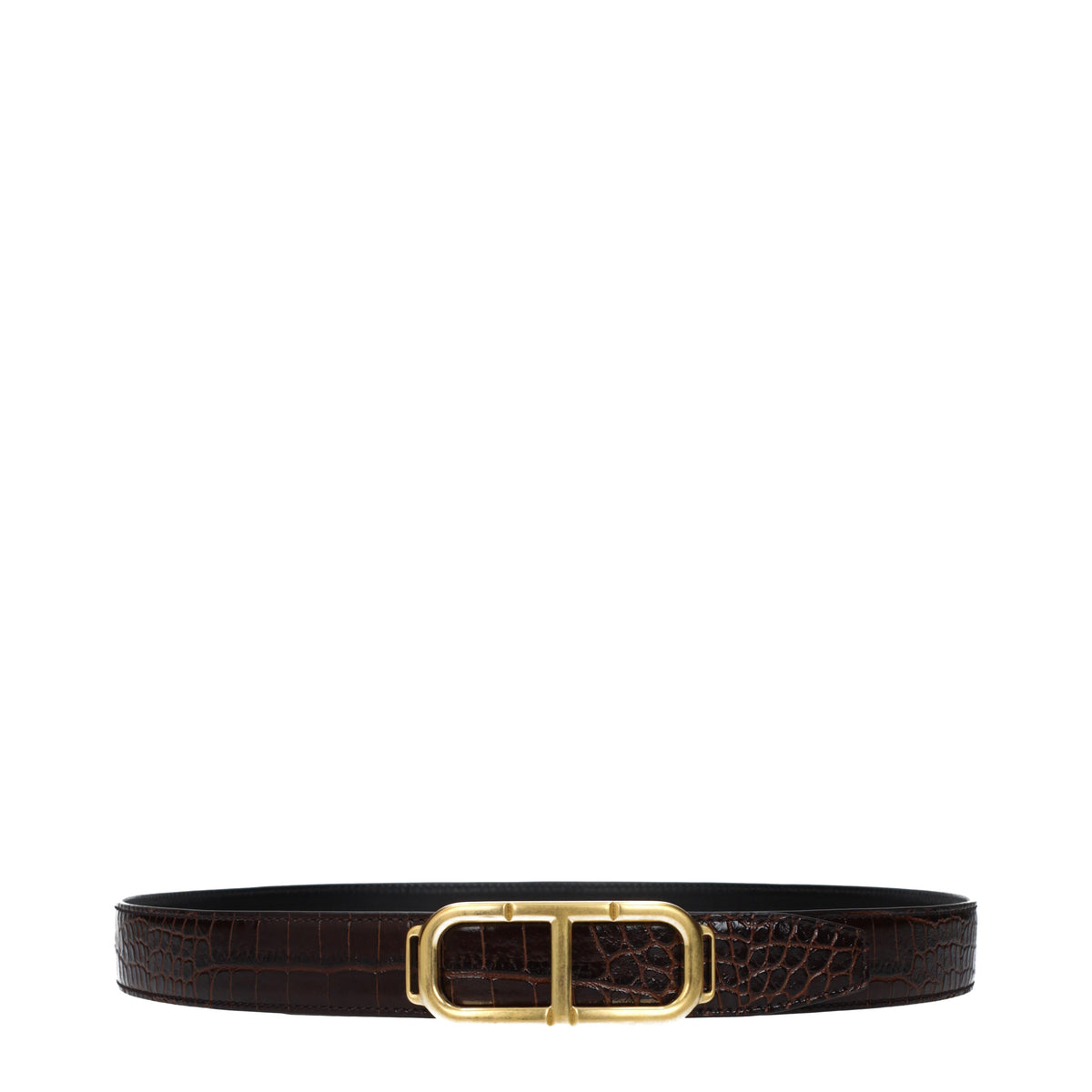 Tom Ford Belts Men Leather Brown
