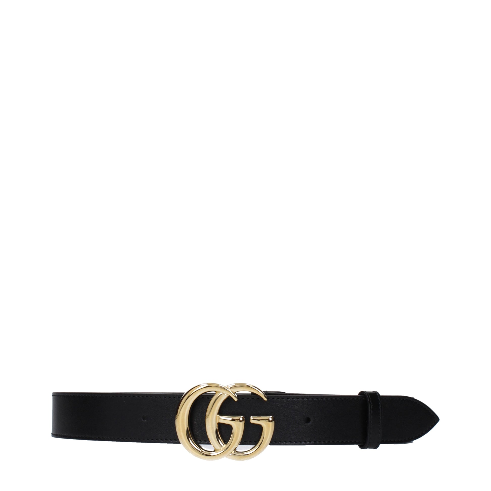 Gucci Belts Men Leather Black