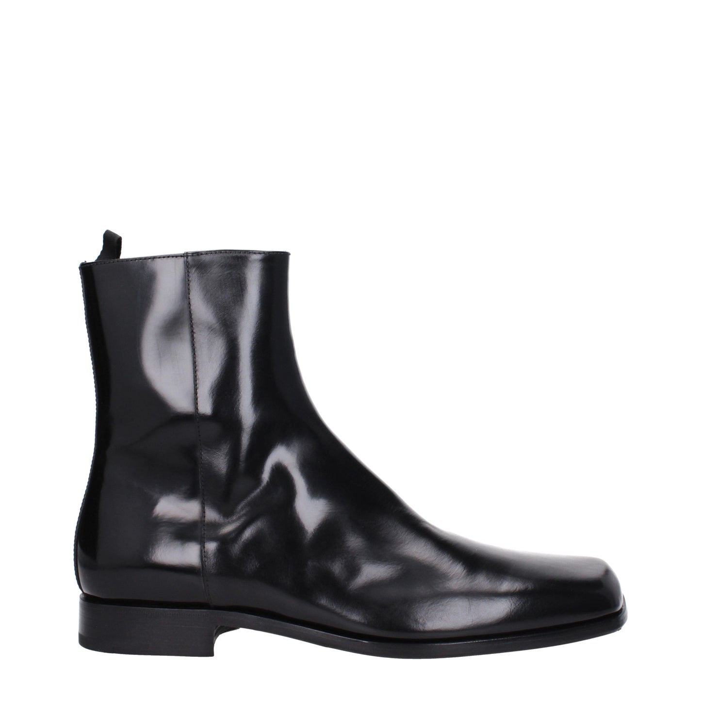 Prada Men's Ankle Boots Leather