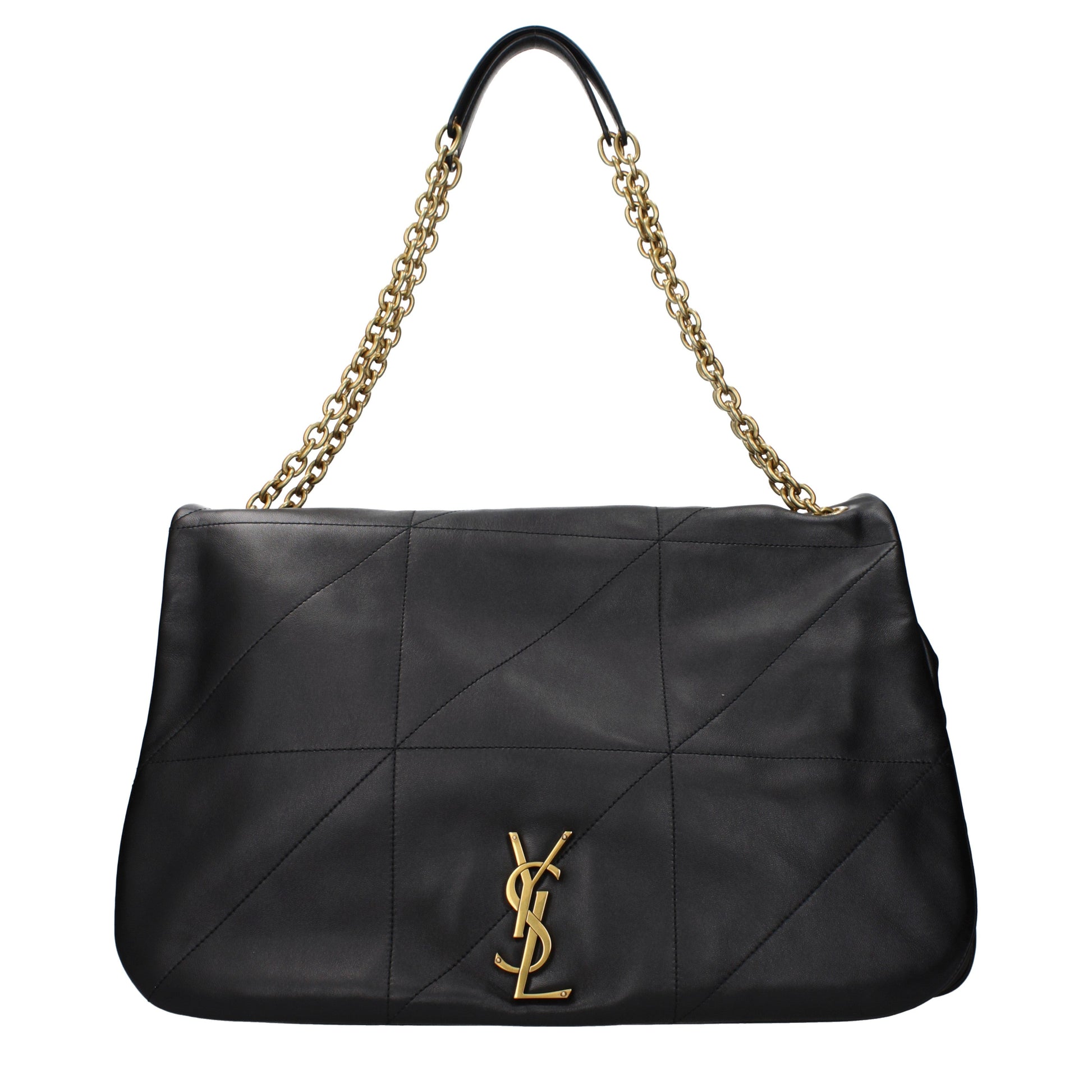 Saint Laurent Shoulder Bags Women Leather Black