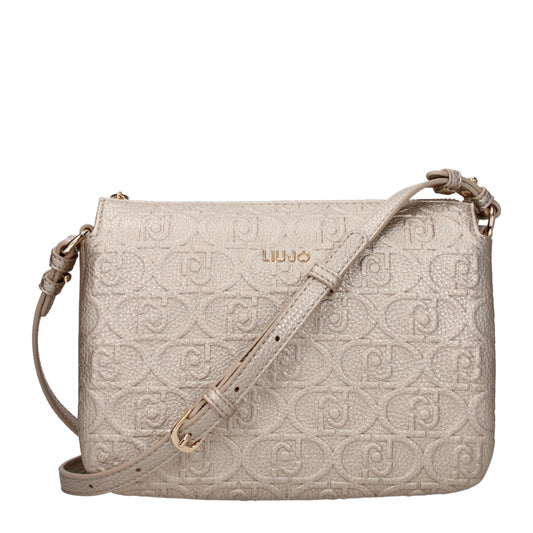 Liu Jo Crossbody Bags Women Polyester Gold