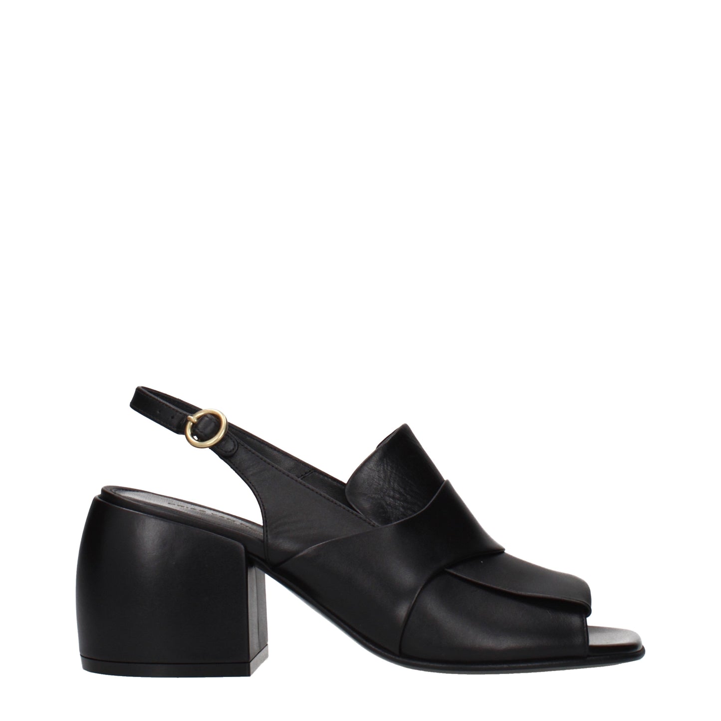 Dries van Noten Sandals Women Leather Black