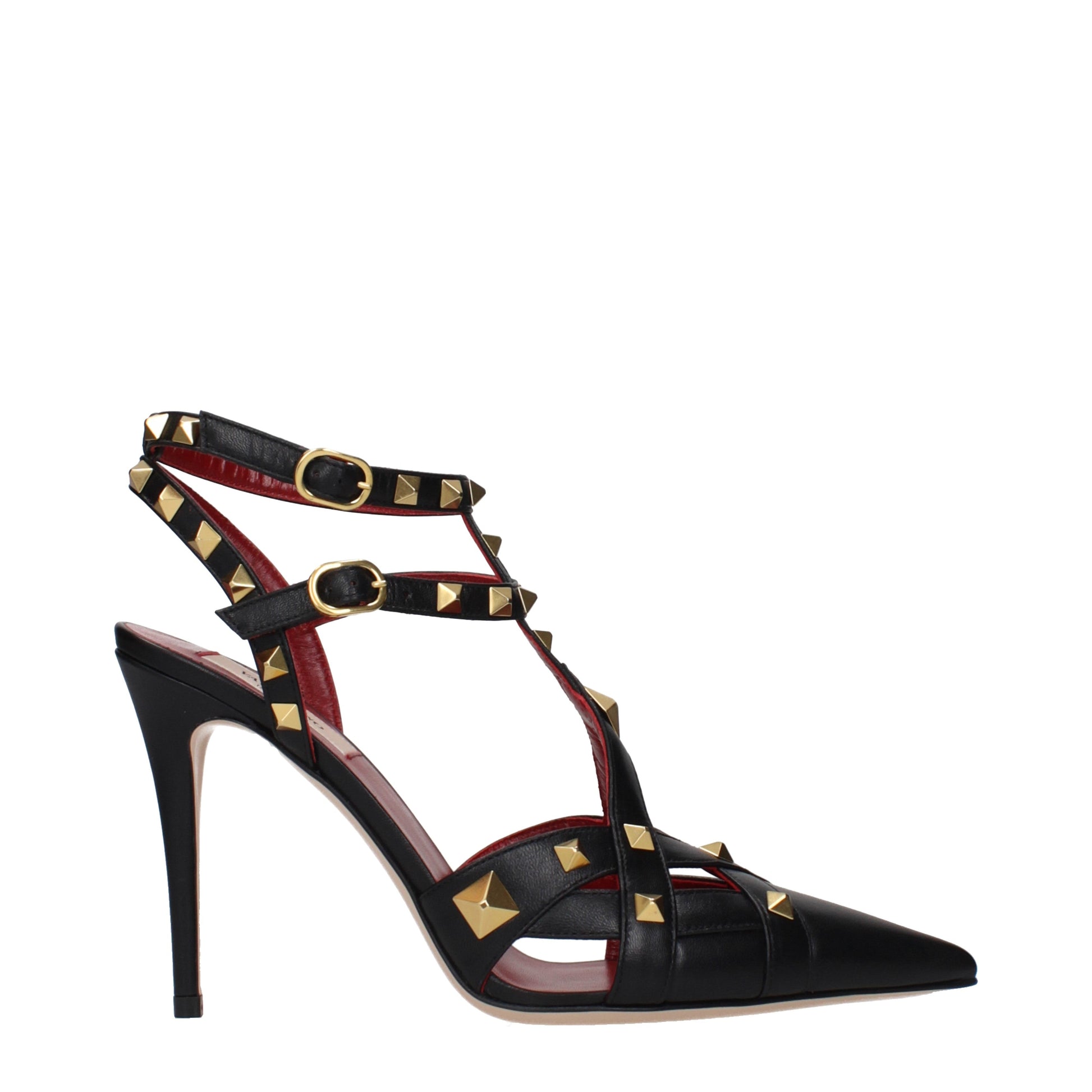 Valentino Garavani Sandals Women Leather Black