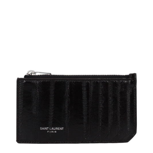 Saint Laurent Men's Document Holders Eel