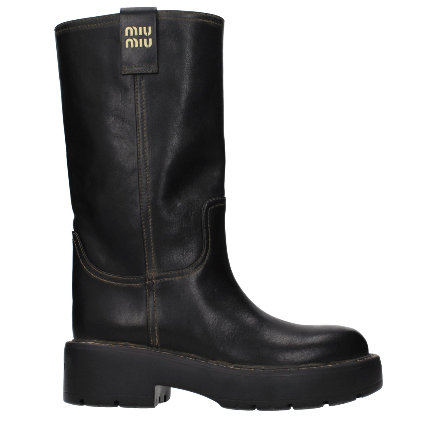 Miu Miu Women's Boots Leather