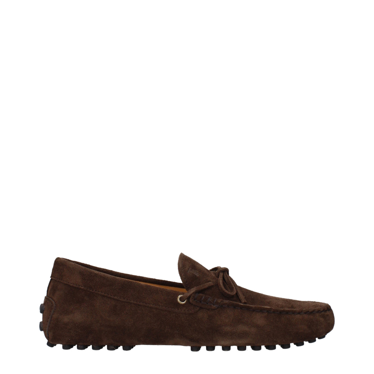 Tod's Loafers Men Suede Brown
