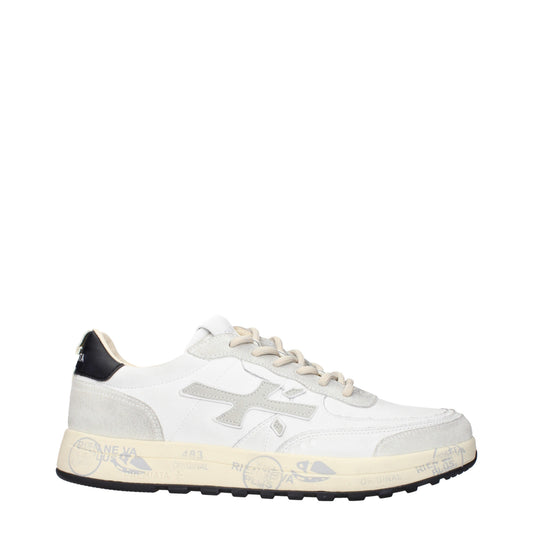 Premiata Sneakers Men Leather White/Grey