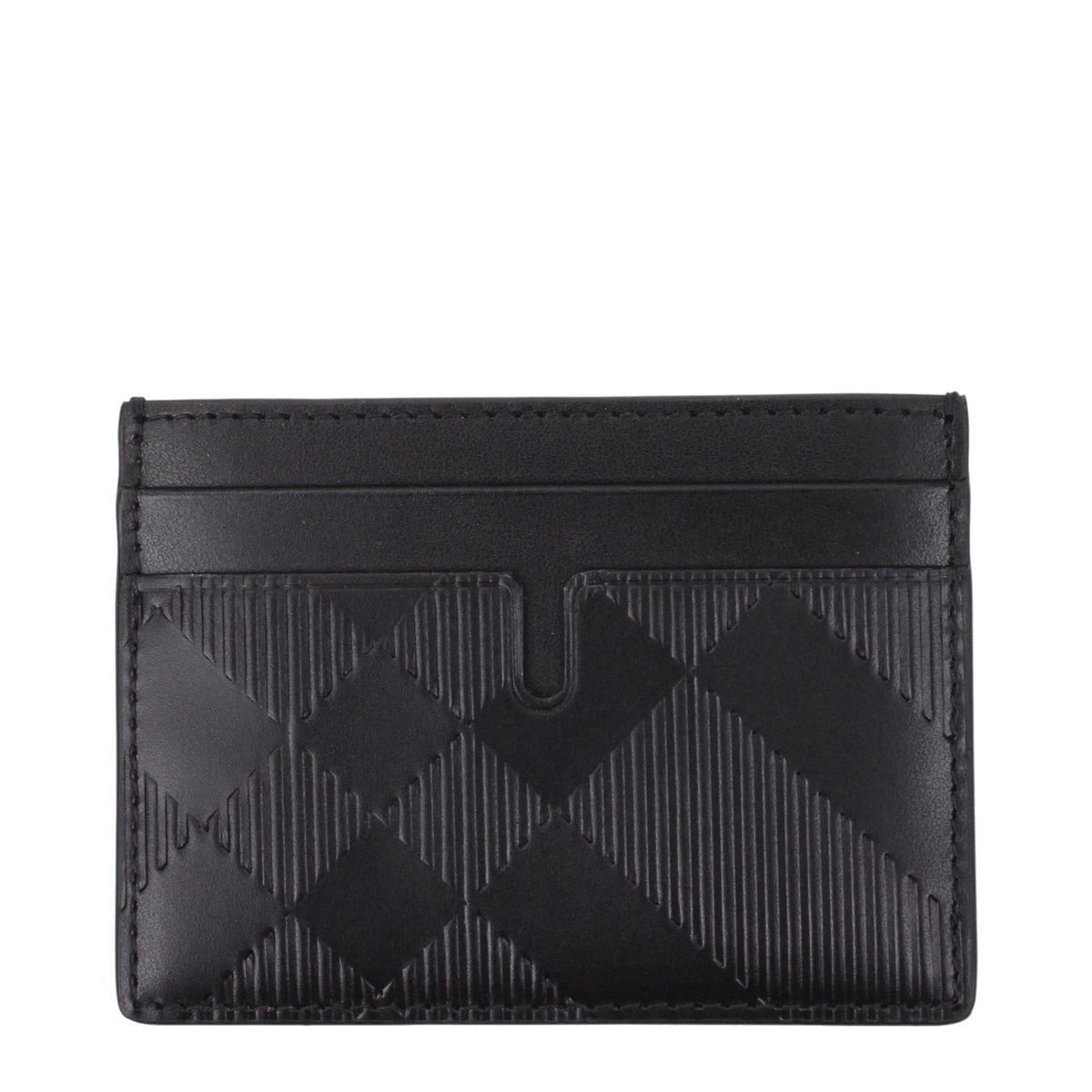 Burberry Document Holders Men Leather Black