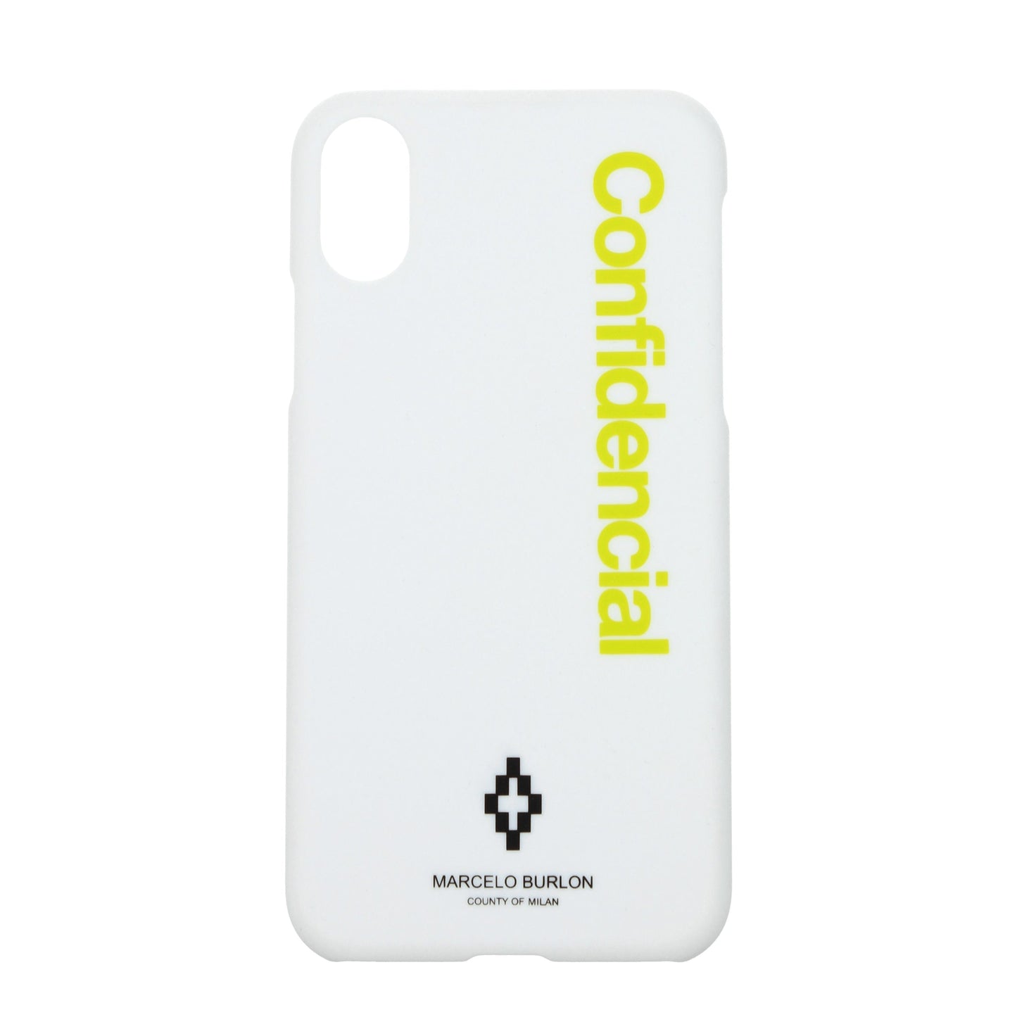 Marcelo Burlon IPhone Covers Women Plastic White