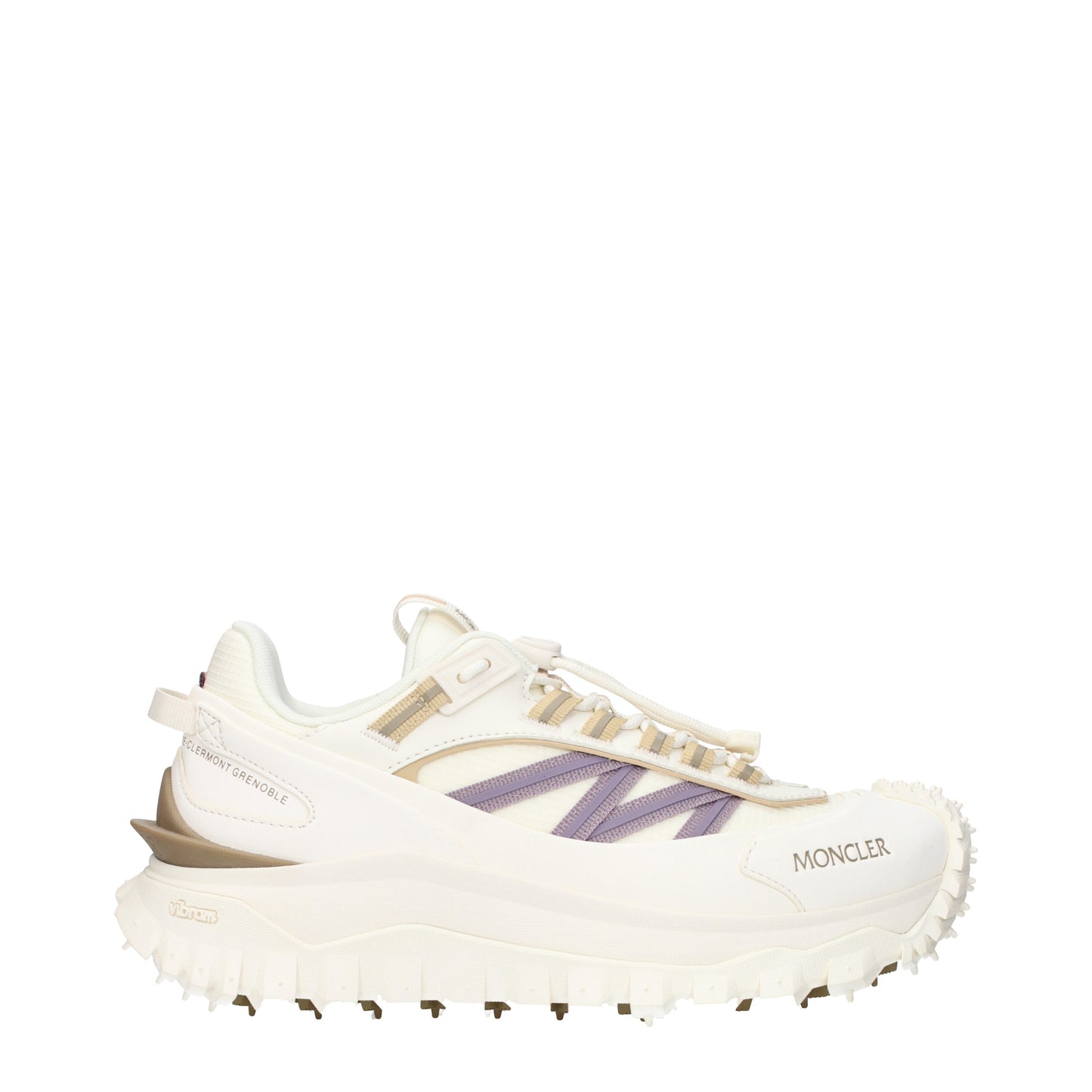 Moncler Sneakers Women Fabric  White