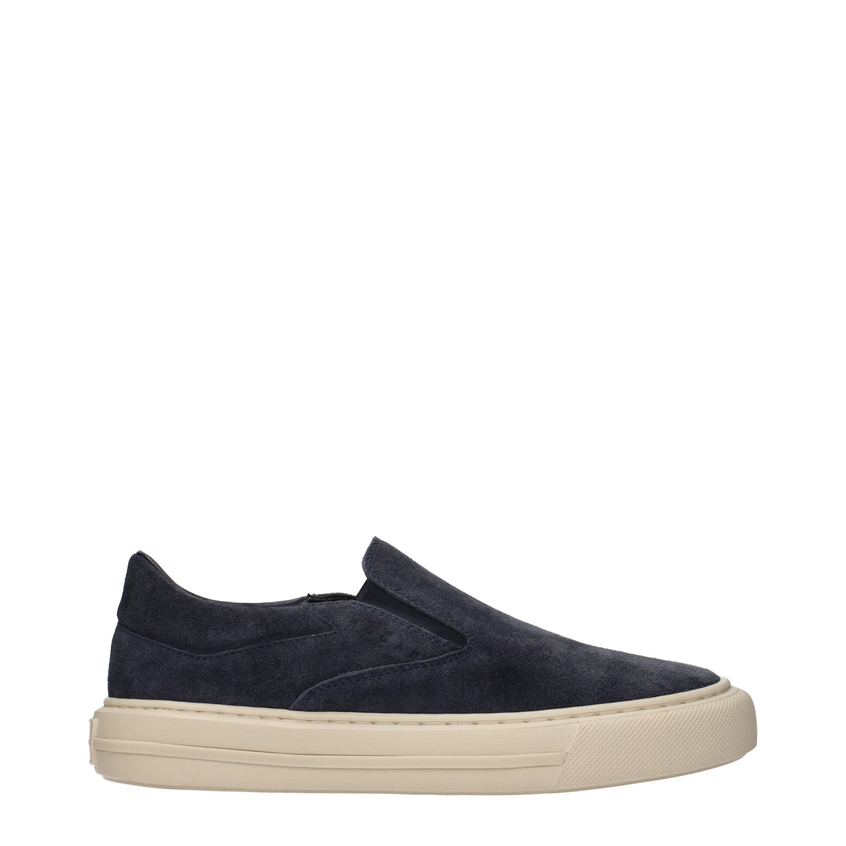 Hogan Slip on Men Suede Blue