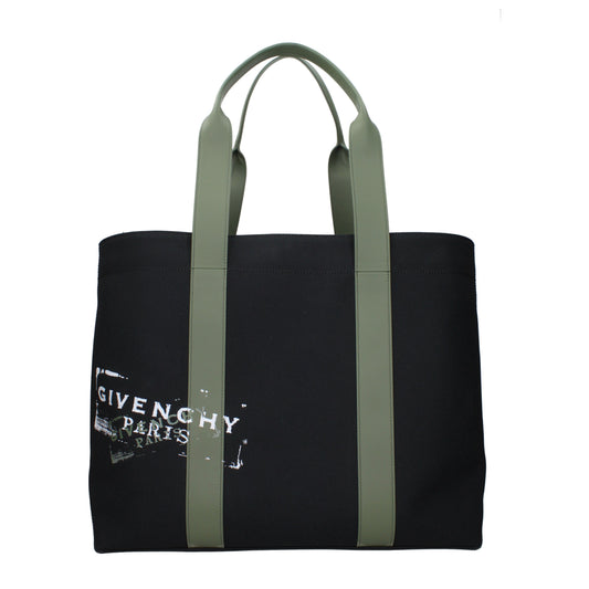 Givenchy Shoulder Bags Men Fabric  Black