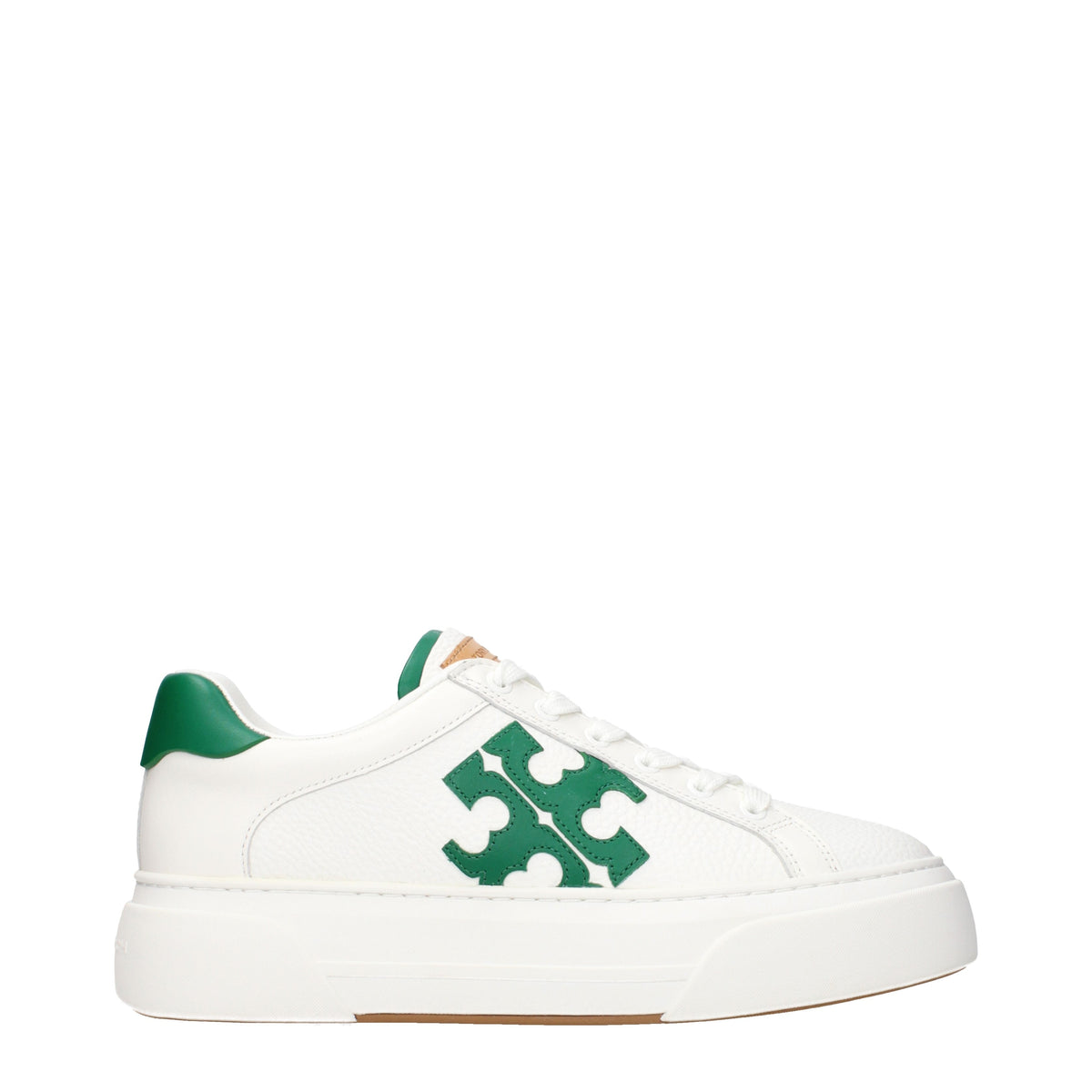 Tory Burch Sneakers Women Leather White/Green